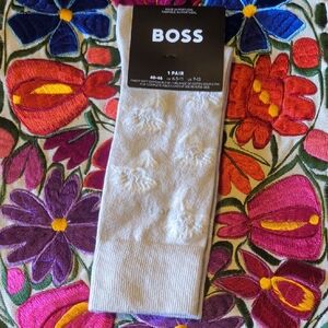 Boss Classic White Socks